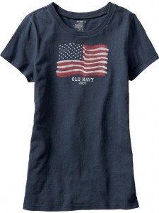 Old Navy Flaf T-shirt