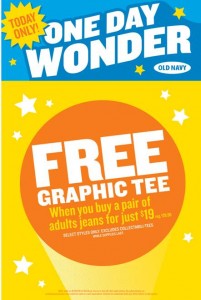 Old Navy Grapgic Tee