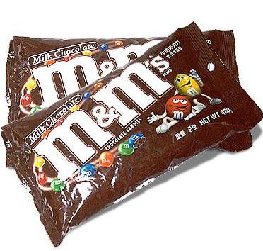 M&Ms Bagged Candy