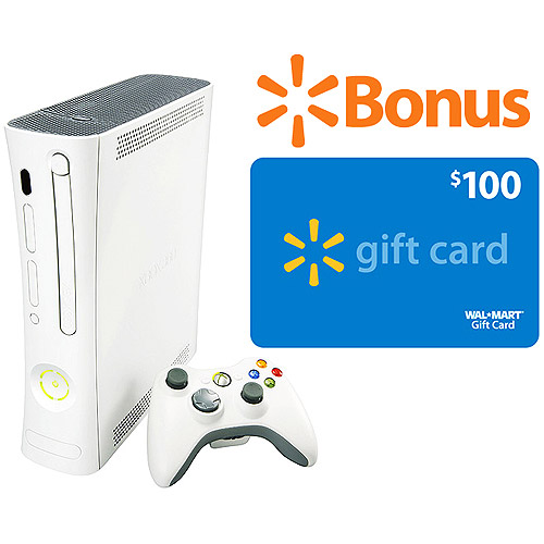 Xbox 360 Arcade Console w - Bonus $100 eGift Card