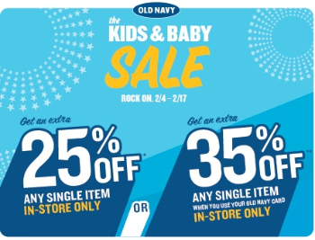 Old Navy Sale Coupon
