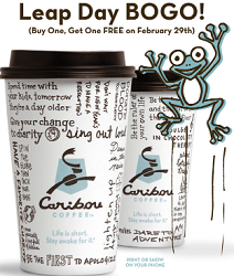Caribou Coffee Leap Day Coupon