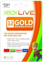 Xbox Live 12-Month Gold Membership