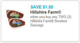 Hillshire Farm Smoked Sausage Coupon