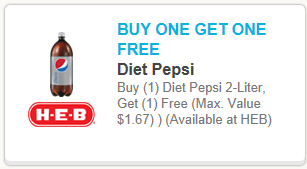 diet pepsi coupon