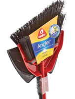 O-Cedar Dual Action Angler Broom