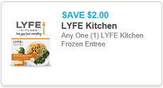 LYFE Kitchen Frozen Entree Coupon