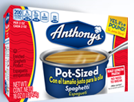 Anthonys Pot Size Pasta