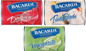 BACARDI Mixers Frozen Cans