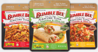 Bumble Bee Prime Fillet Gourmet Flavors Pouches