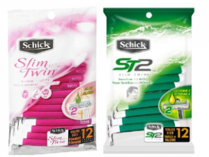 Schick Slim Twin ST2 Razors