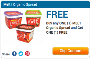 Melt Organic Spread Coupon