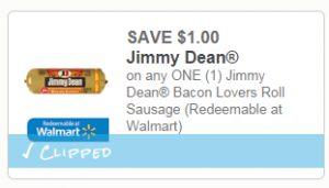Jimmy Dean Bacon Lovers Roll Sausage