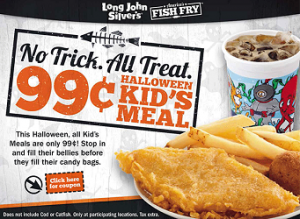 Kids Meal at Long John Silvers